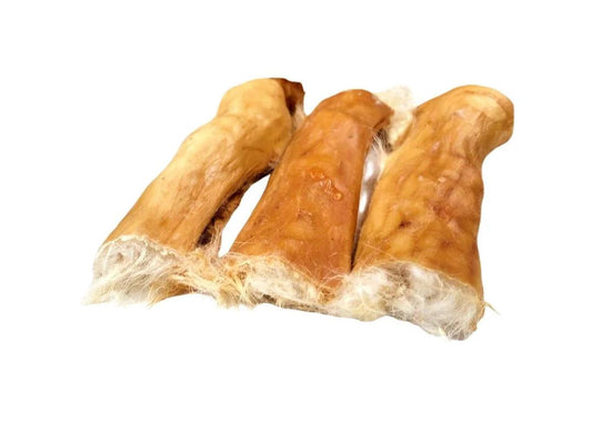 15 cm Rabbit Skins with fur (250g Bulk Bags)