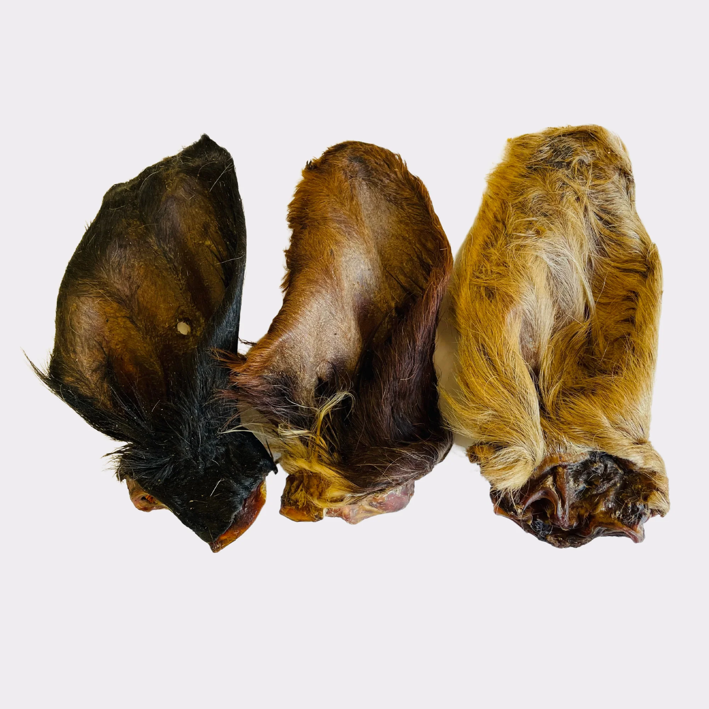 Large Hairy Cows Ears With Meat (5pcs Bulk bag)